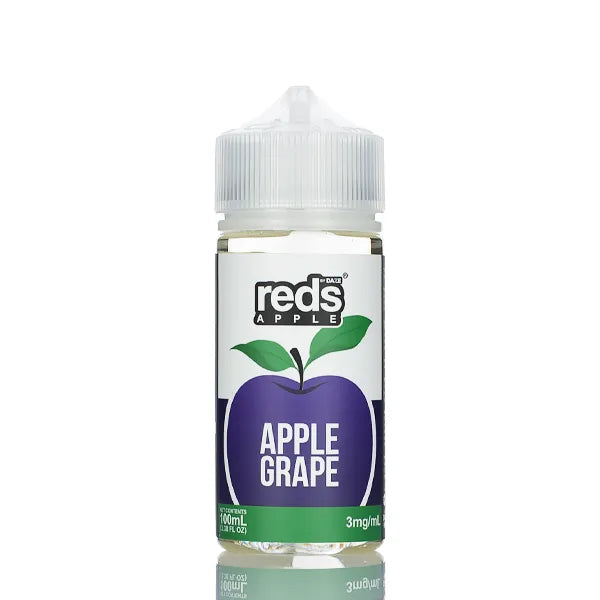 7 Daze - Reds Apple eJuice Grape - 100ml - Black Coral